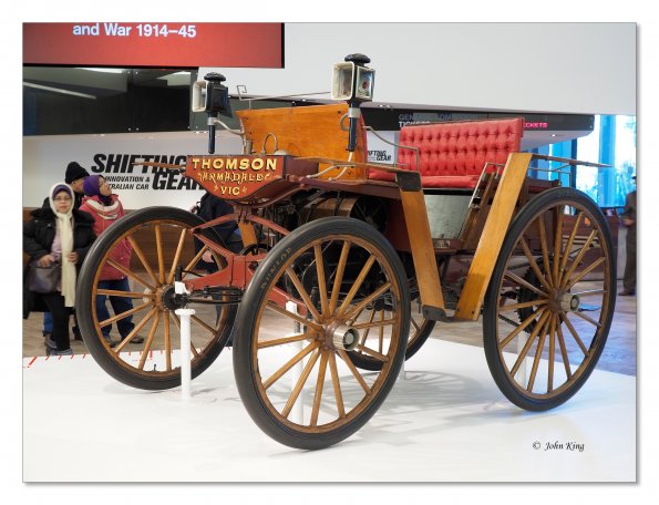 1898 Thomson steam car