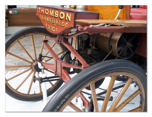 1898 Thomson steam car