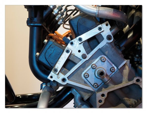 Repco Brabham 3.0L quad cam V8 racing engine