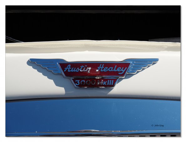 Austin Healey 3000 MkIII bonnet emblem