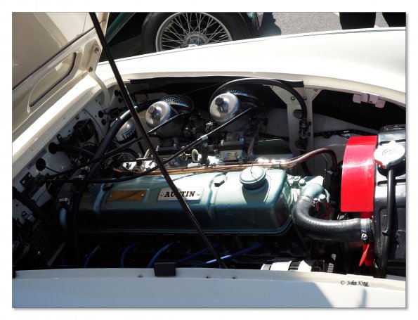 Austin Healey 3000 MkIII engine bay