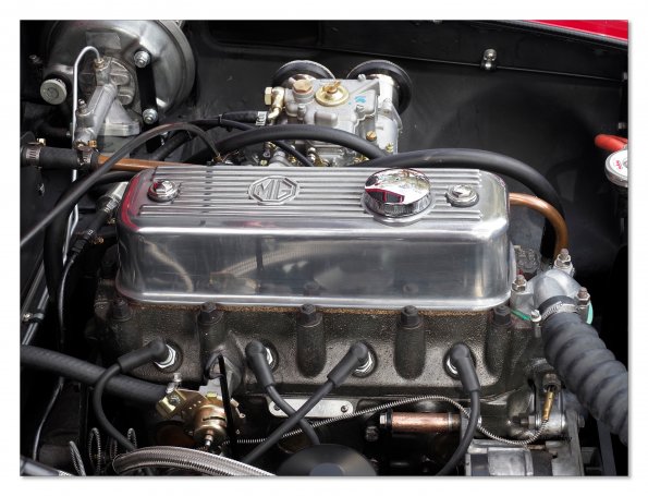 MG TF engine