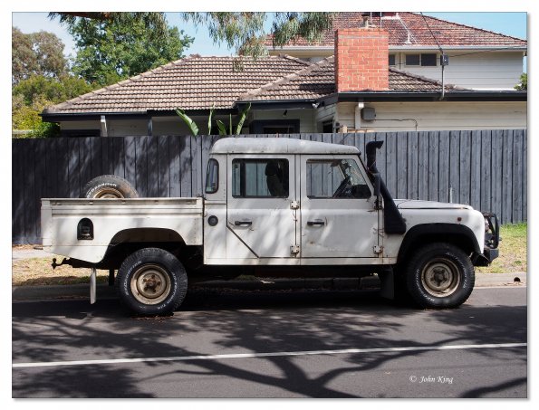Landrover dual cab utility