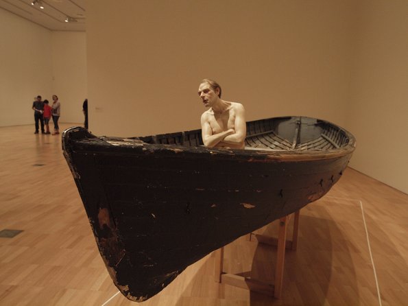 Ron Mueck sculpture