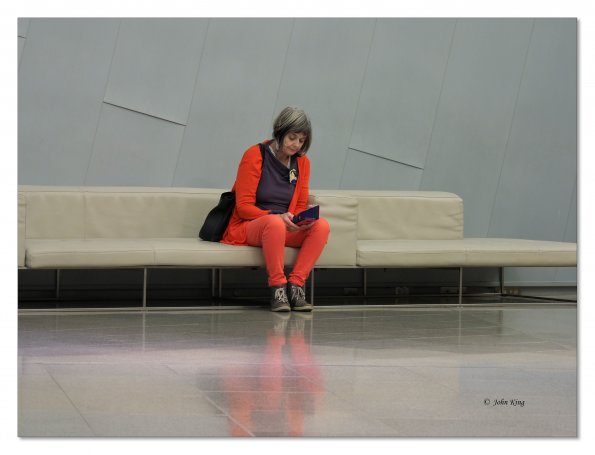 Woman in Red