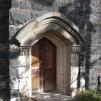 View the image: Stone doorway at Montsalvat Artists' Community